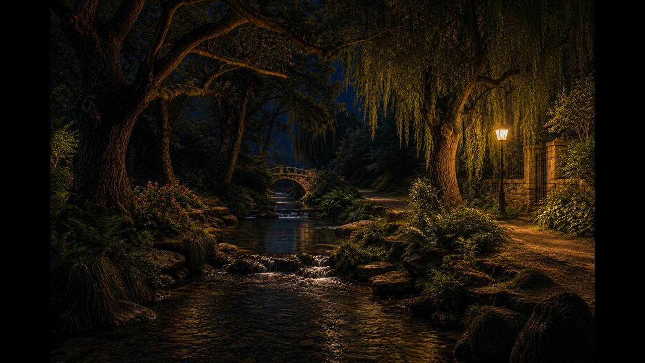 Winding Garden Path — the third Midnight Study Studios video